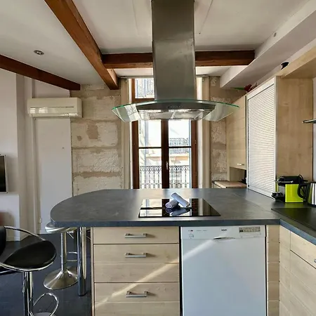 The Duplex- Air-conditioned 3 Bedrooms In The Center Of Montpellier! Lägenhet